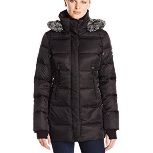 Nautica Hooded Puffer Coat - Picture 3 of 11
